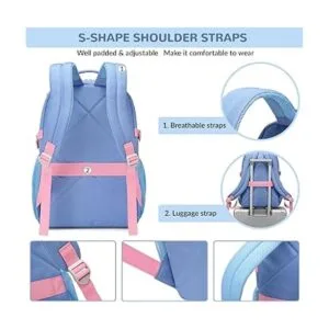 Elfmly Mochila escolar grande para estudiantes_6