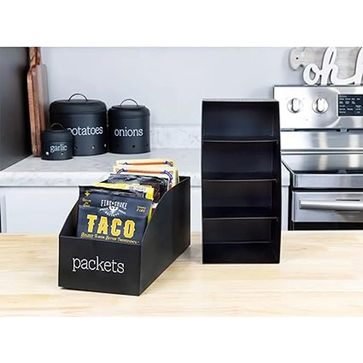 AuldHome Organizadores de paquetes de alimentos de_7