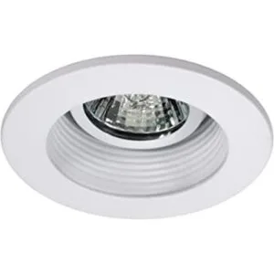 nicor iluminación 13002 WH 3.75 in. Anillo Blanco Bafle_1