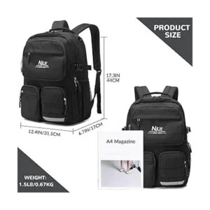 Elfmly Mochila escolar grande para estudiantes_3