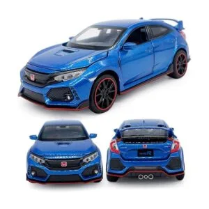 2017 Civic Type R Modelo Coche Hatchback Deportes Diecast_5