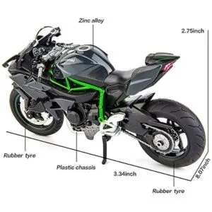 BDTCTK Compatible for 112 Kawasaki Ninja H2R Motorcycle_2