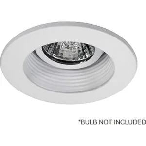 nicor iluminación 13002 WH 3.75 in. Anillo Blanco Bafle_6