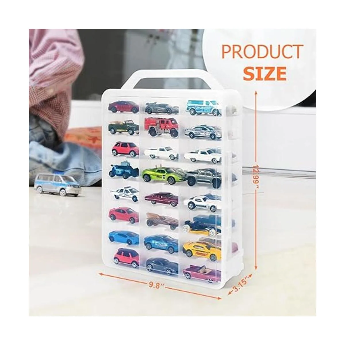 KISLANE Estuche de almacenamiento de doble cara para 46_3