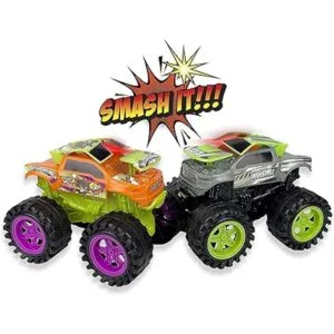 Camión monstruo explosivo con sonidos y luces de choque_4