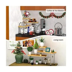 Estante de esquina organizador para encimera de cocina de_5