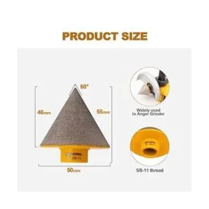 HIGHDRIL Brocas biseladas de diamante de 2 pulgadas x 58_2