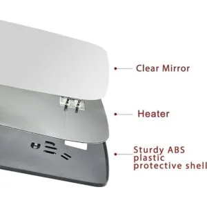 Espejo calefactado con vista lateral del pasajero para_6