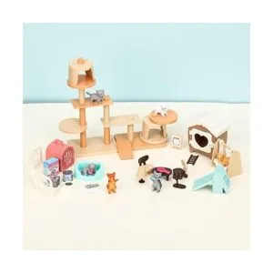 TQQFUN Juguetes de simulación para mascotas 43 piezas de_3