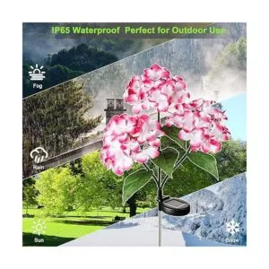 Luces solares para flores paquete de 2 luces solares_2