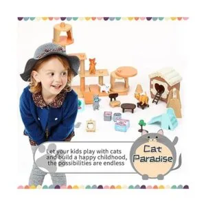 TQQFUN Juguetes de simulación para mascotas 43 piezas de_2