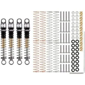 INJORA Amortiguadores de viaje largos roscados RC de 1.693_2
