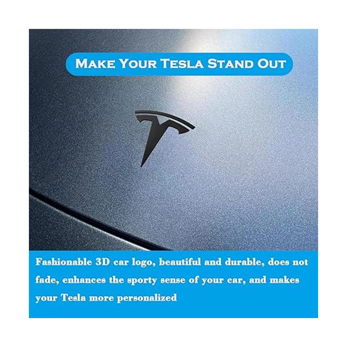 YHCDSEA Logotipo original de automóvil 3D insignia de_3