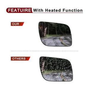 Espejo calefactado con vista lateral del pasajero para_5