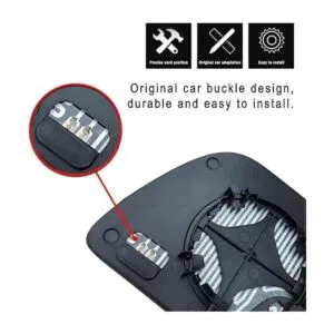 Espejo calefactado con vista lateral del pasajero para_4