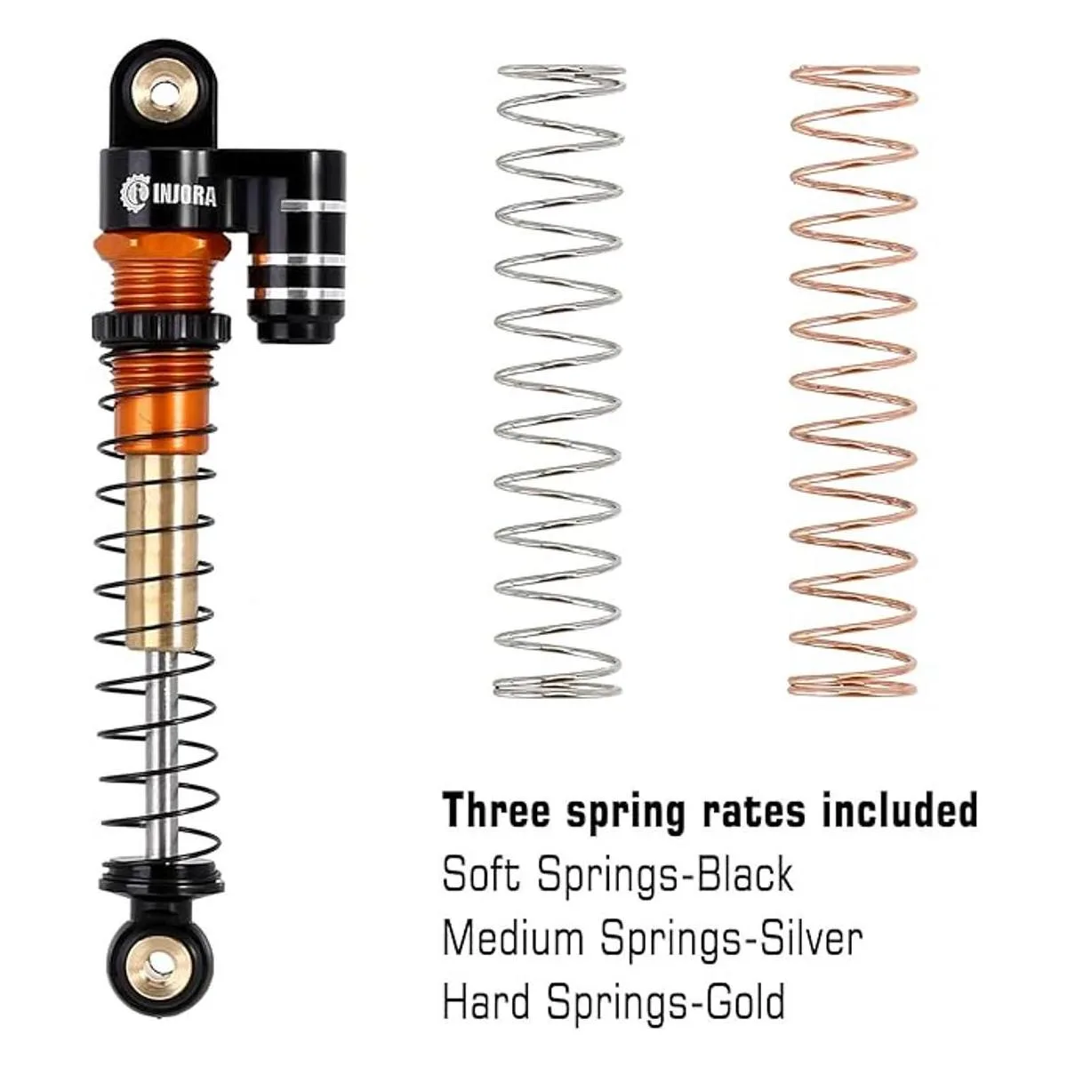 INJORA Amortiguadores RC de 1.693 in roscados de aluminio_3