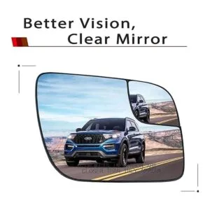 Espejo calefactado con vista lateral del pasajero para_3