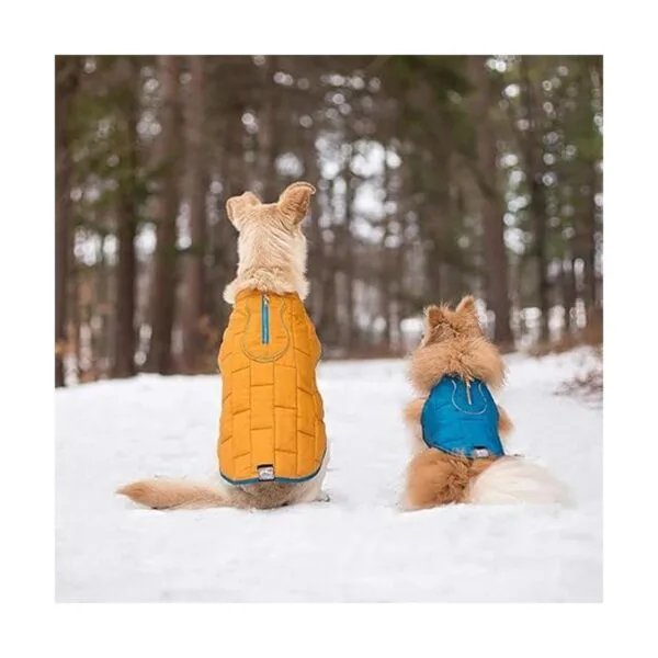 Kurgo Loft Dog Jacket Reversible Fleece Winter Coat Cold_4