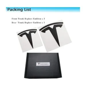 YHCDSEA Logotipo original de automóvil 3D insignia de_6