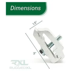 RuggedXL Low Pro Abrazaderas de montaje de aluminio para_5