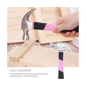 FASTPRO Kit de herramientas rosa de 15 piezas juego de_3