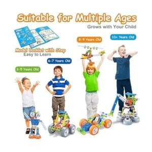 167 piezas de bloques de construcción STEM juguetes para_2