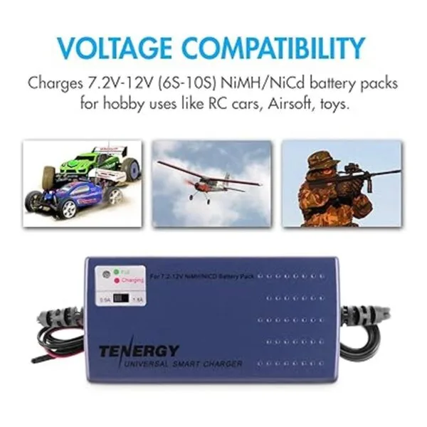 Tenergy Cargador universal inteligente para batería de_4
