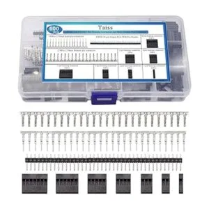 Taiss Alicates de crimpado de alambre de trinquete con kit_5