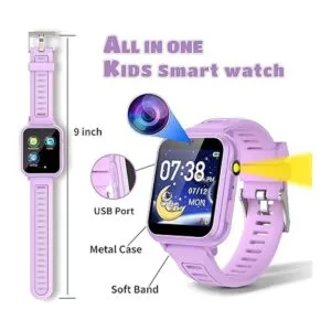 Relojes inteligentes para niños con 16 juegos de_6