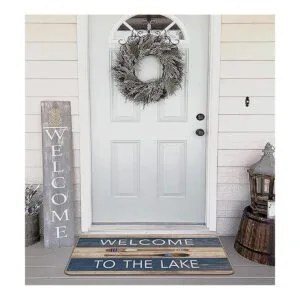 Welcome to The Lake Felpudo decorativo para interiores y_3