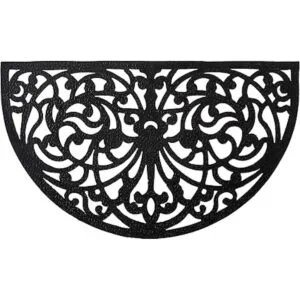 Tapete para puerta Kempf de hule con forma de medialuna_2