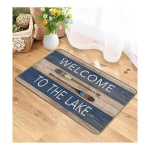 Welcome to The Lake Felpudo decorativo para interiores y_2