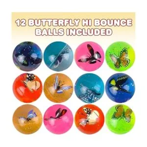ArtCreativity Juego de 12 bolas de mariposa para niños con_2