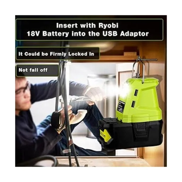 Adaptador de batería USB P743 fuente de alimentación_6