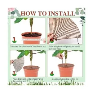 3 piezas de rejilla para macetas con recorte central_6