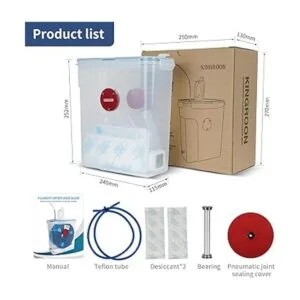 Caja secadora de filamentos para impresora 3D mantiene el_2