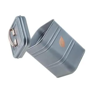 SafCare Juego de 3 botes de cocina de color gris granja_7