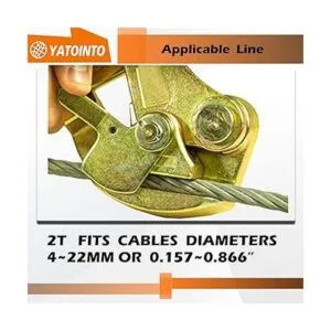 YATOINTO Extractor de alambre de acero con agarre de cable_2