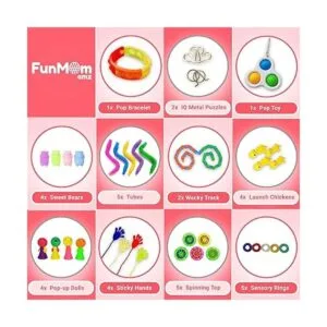 FunMomAmz Paquete de juguetes para la ansiedad caja de_5