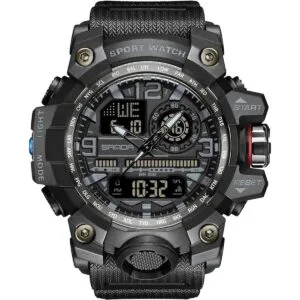 KXAITO Reloj de estilo deportivo y militar para hombres_1