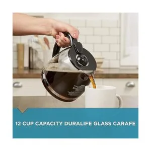 BLACKDECKER Jarra de repuesto TC1200B 12 tazas Cristal_6