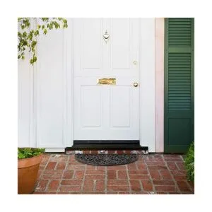 Tapete para puerta Kempf de hule con forma de medialuna_5