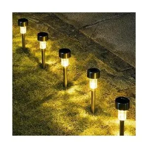 GIGALUMI 16 Pack Solar Path Lights OutdoorSolar Lights_7