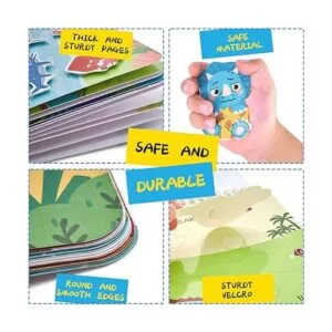 Freebear Libro ocupado para niños pequeños libros para_4