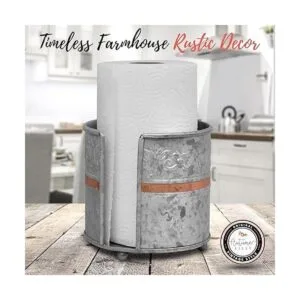 Autumn Alley Farmhouse Soporte de toalla de papel de_2