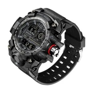 KXAITO Reloj de estilo deportivo y militar para hombres_2