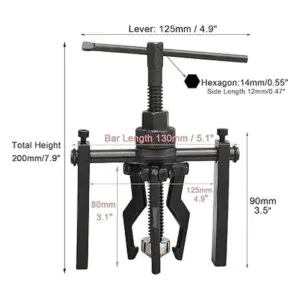 Sinyiol Extractor de rodamientos piloto con 3 mandíbulas_2