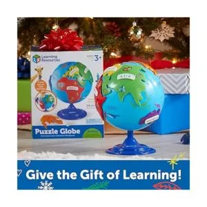 Learning Resources Globo terráqueo rompecabezas 14 piezas_2