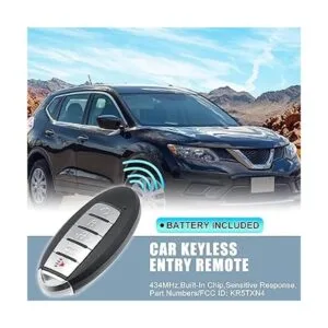 X AUTOHAUX KR5TXN4 Llavero de repuesto inteligente de_2