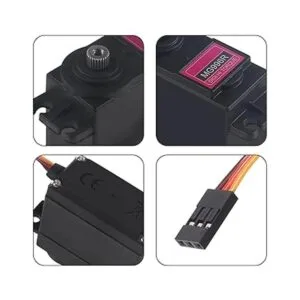 Alinan 6 piezas MG996R Metal Gear 180 grados de marca_4